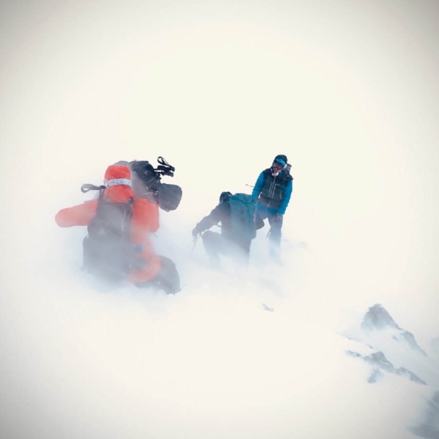 Buachaille Etive Beag and Stob Dubh winter mountaineering Glen Coe