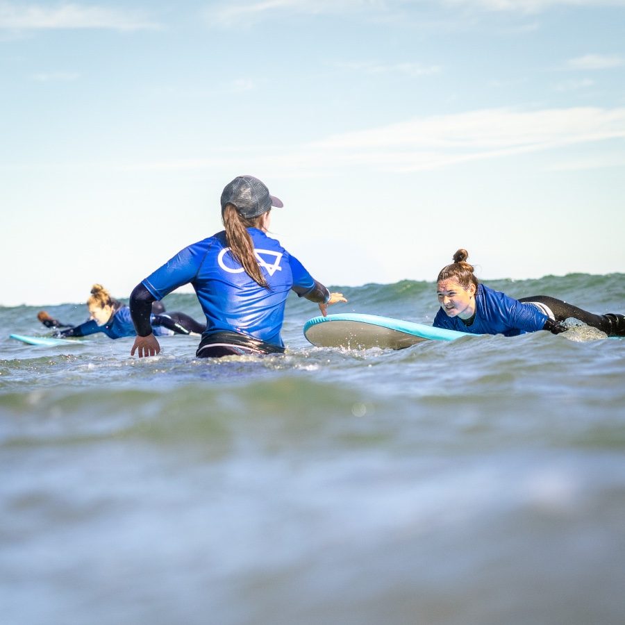 surfing in scotland east coast lessons east lothian