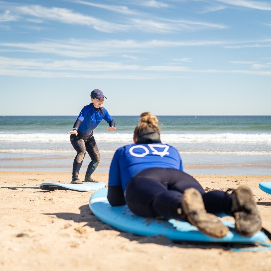 surfing lessons scotland east lothian dunbar belhaven bay