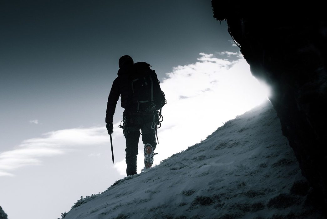 glen coe winter ascent 1600