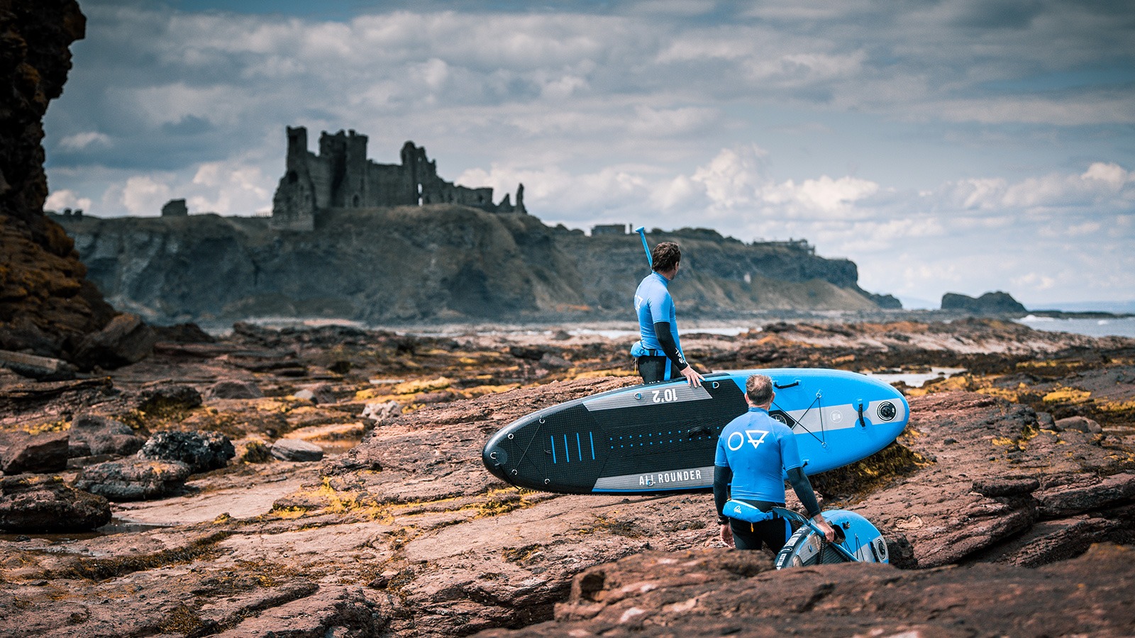 seacliff beach and tantallon castle east lothian outlaw king1600