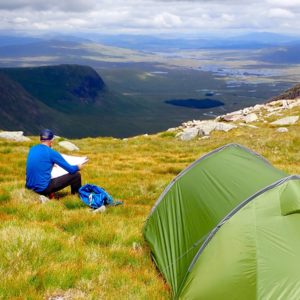 wild camping scotland rannoch moor 1600