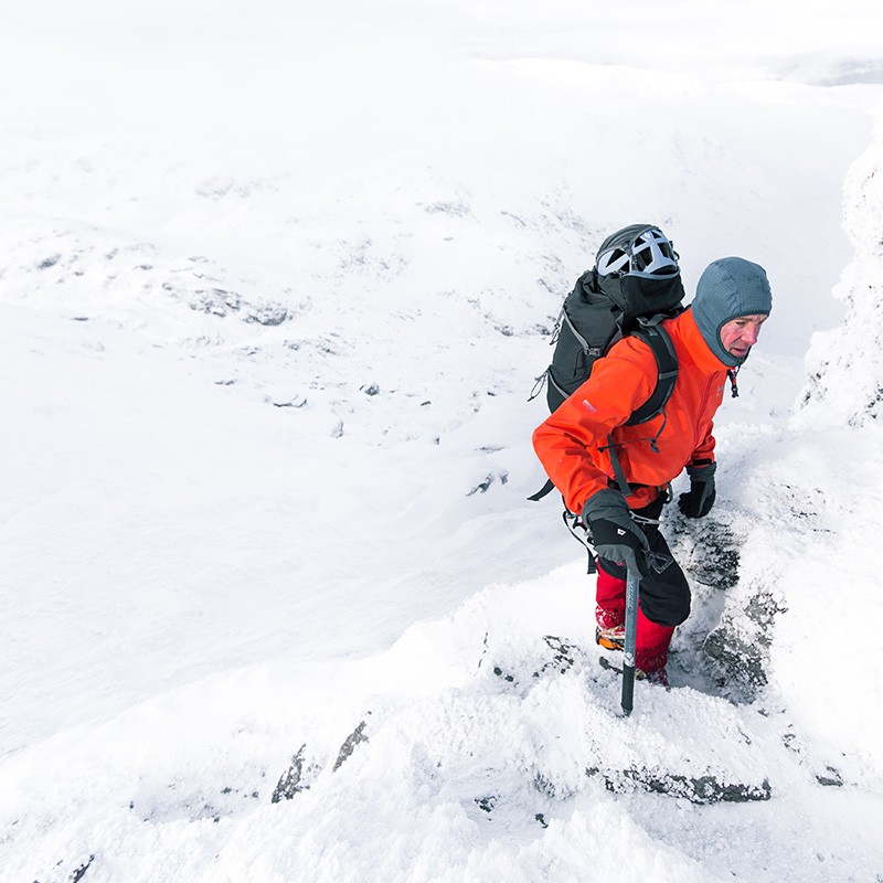 Himali jacket winter ascent glen coe Scotland