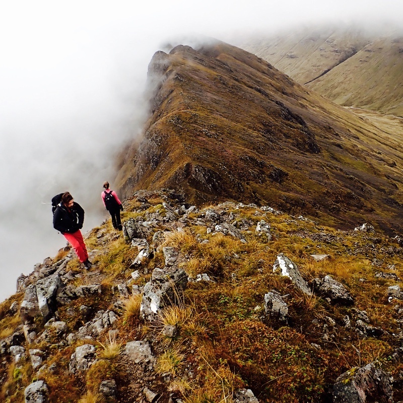 Mountaineering in Glen Coe Scotland 2