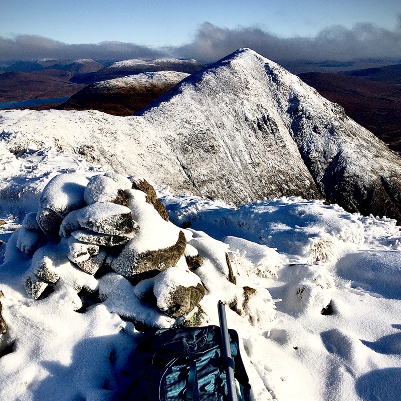 mountaineering in Glen Coe Scotland