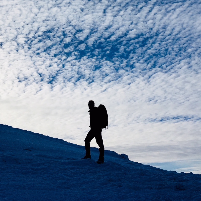 winter climbing in Glen Coe Scotland