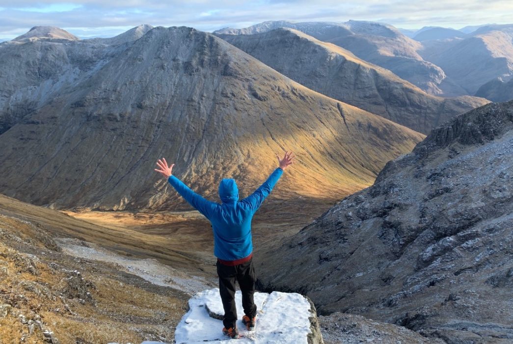 winter mountaineering Glen Coe Scotland 2