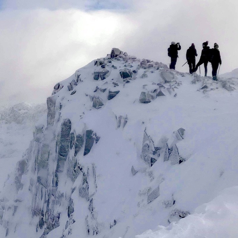 winter skills training in Glen Coe Scotland