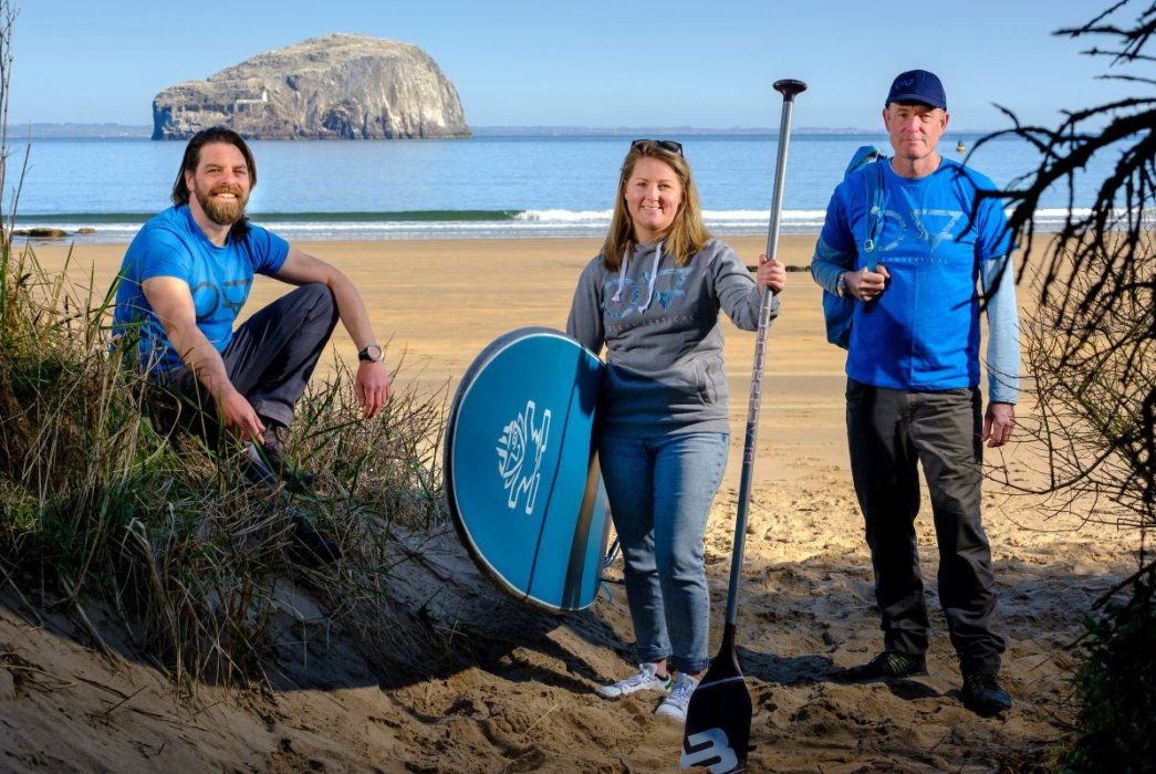 Mollie Hughes is with Ocean vertical at Seacliff Beach in East Lothian Scotland