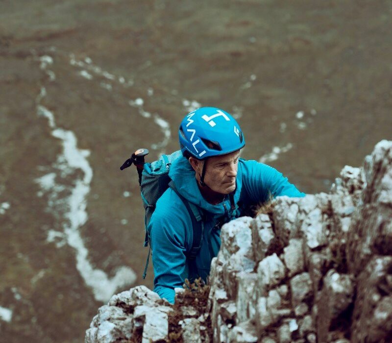 Adrian Boot is in Glen Coe with Ocean Vertical on Buachaille Etive Mor