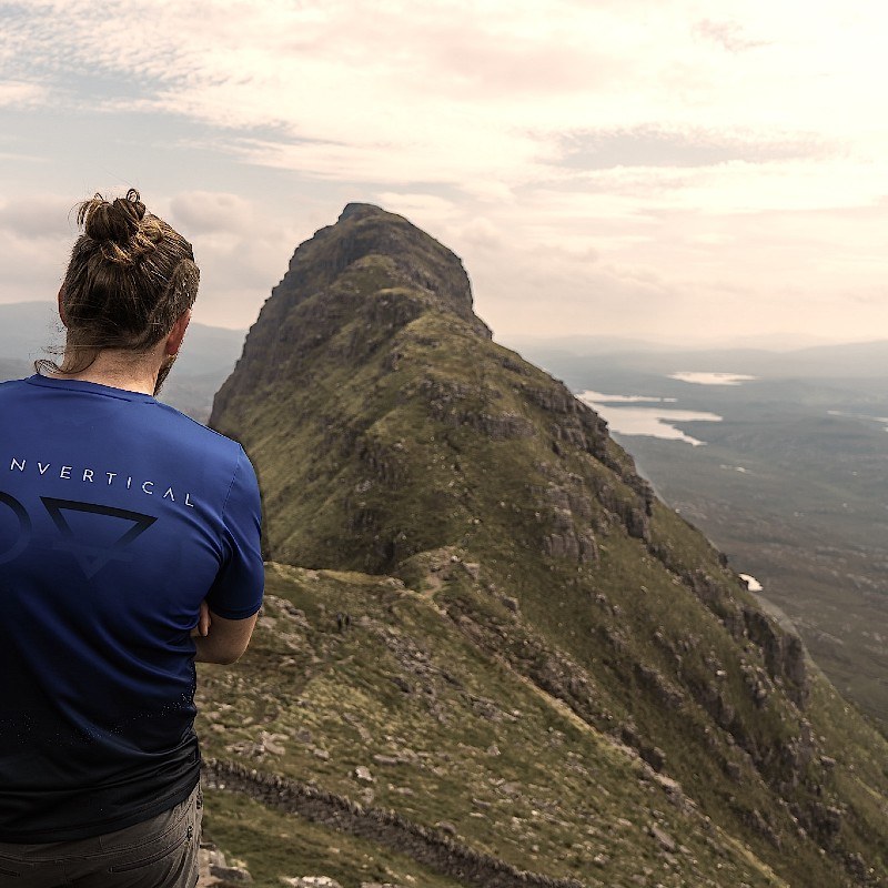 Ocean Vertical are wild camping in Assynt on top of Suilven