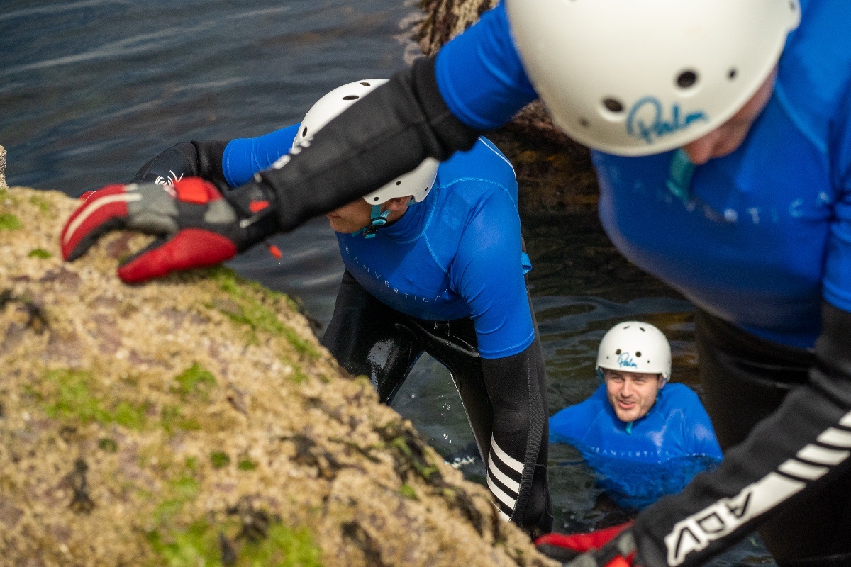 coasteering adventures in scotland by east lothian dunbar and north berwick