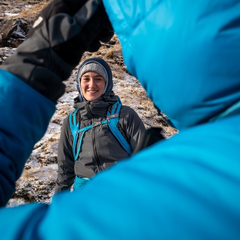 winter mountaineering course scotland and layering for mountaineering