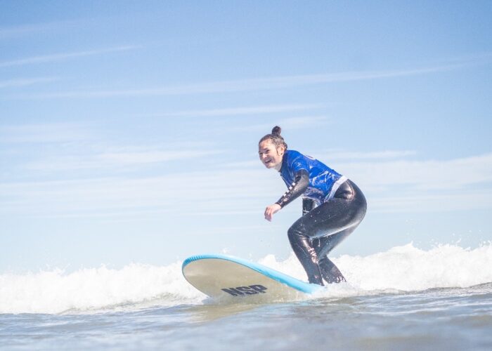 surfing in scotland east coast surfing lessons belhaven bay