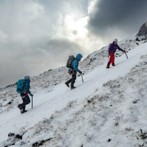 winter mountaineering kit list and mountaineering courses