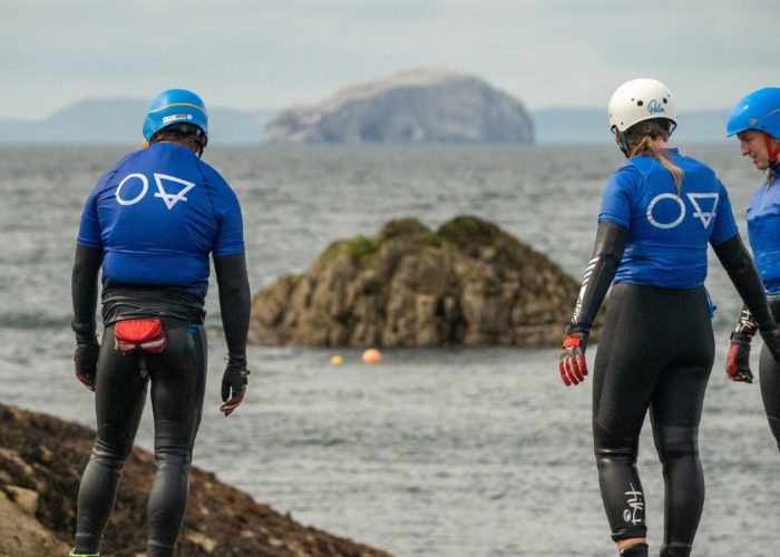 best outdoor activities coasteering east lothian scotland 1