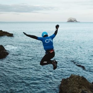 best outdoor adventures in scotland coasteering by edinburgh east lothian