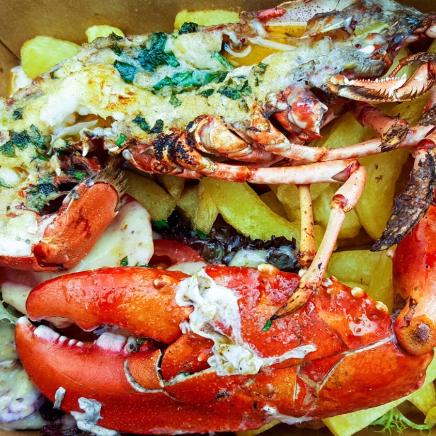 lobster at fringe by the sea north berwick east lothian
