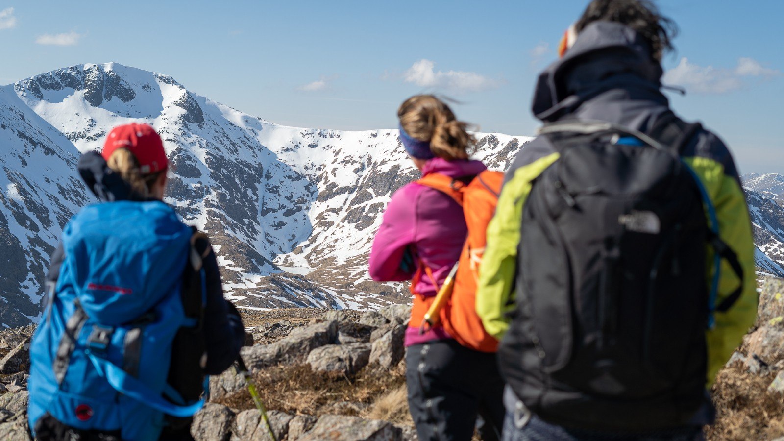 winter hillwalking courses in scotland for beginners glen coe