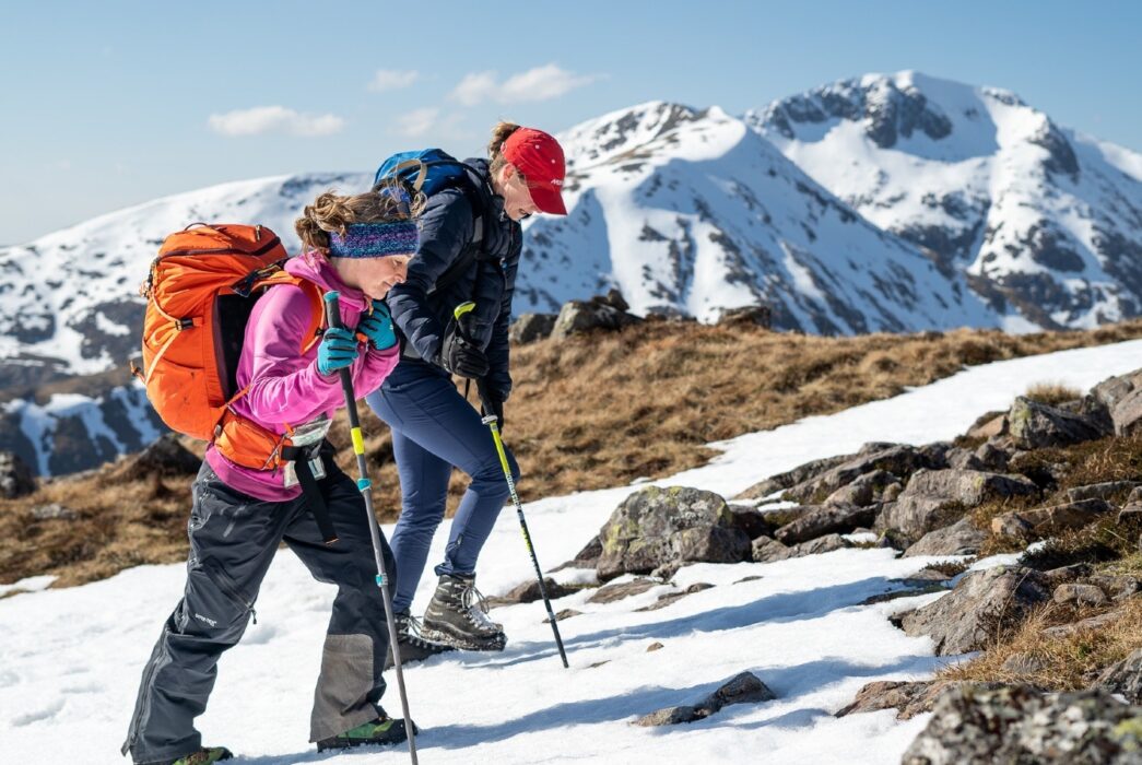 winter hillwalking experiences and courses glen coe scotland