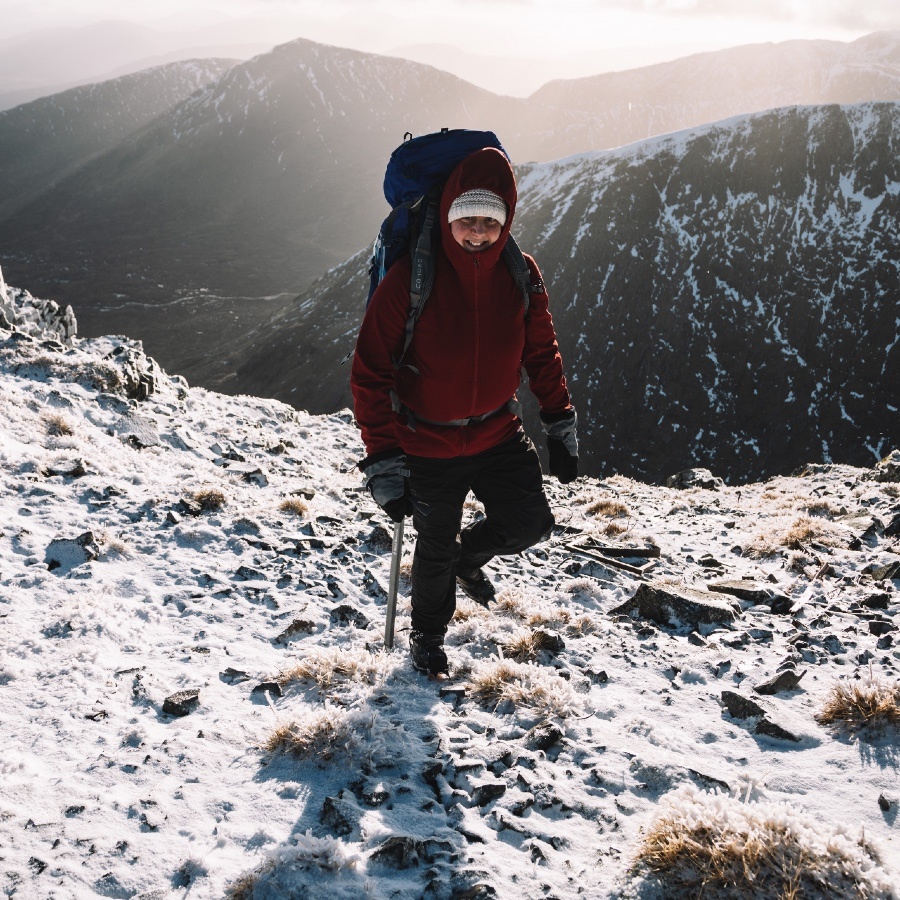 best winter hillwalking experience glen coe and bridge of orchy scotland