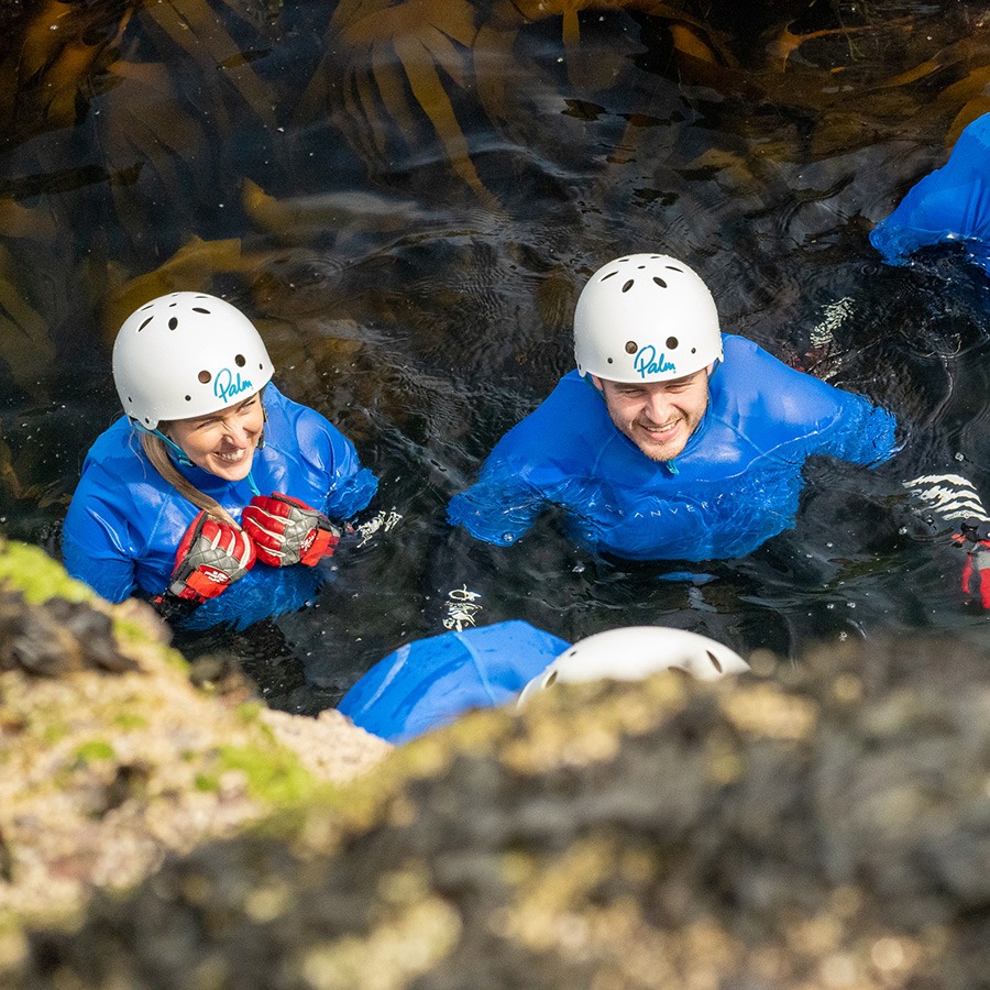 coasteering experience team building near edinburgh