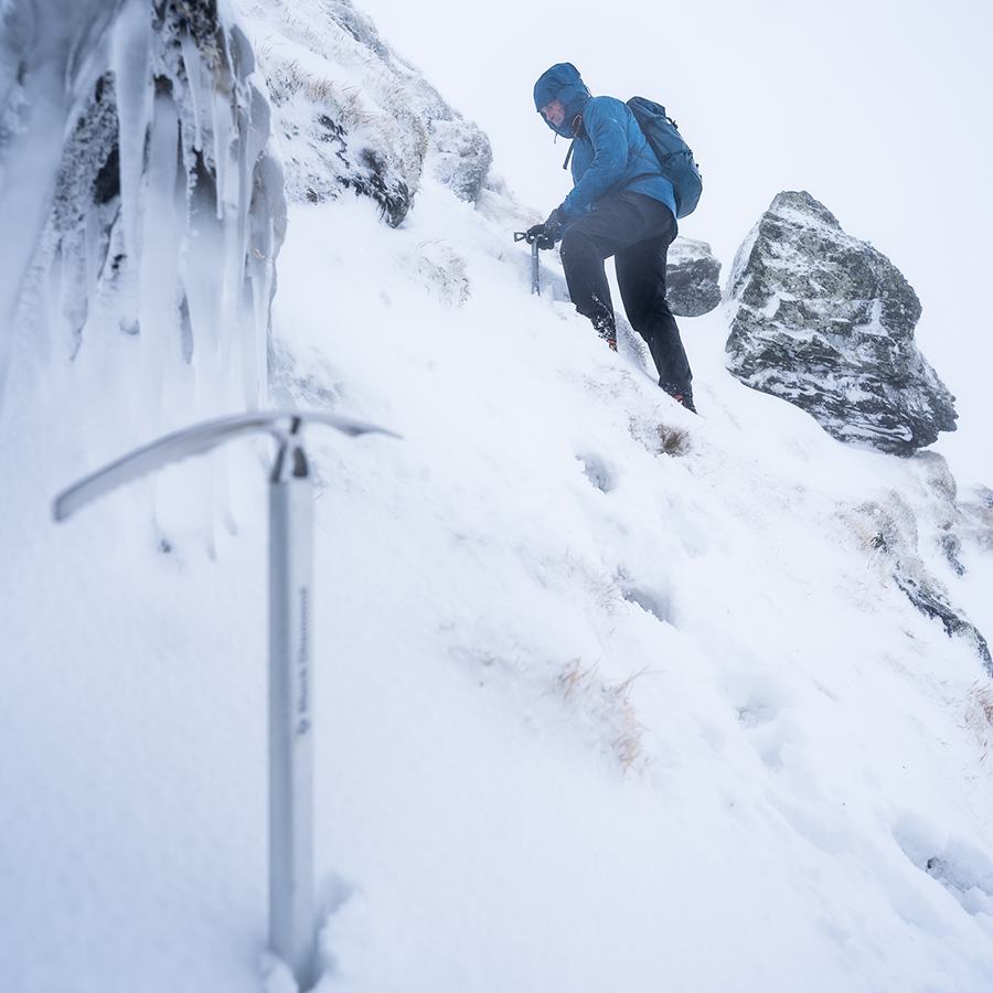 winter skills course for mountaineering on bidean nam bian glen coe